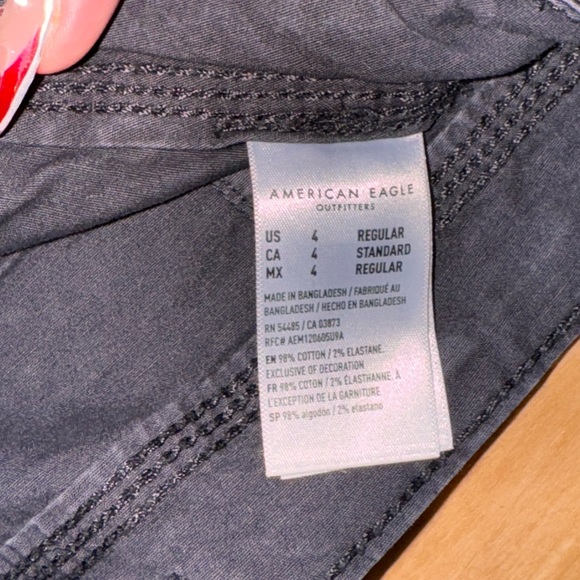 american eagle black cargos - Picture 4 of 4